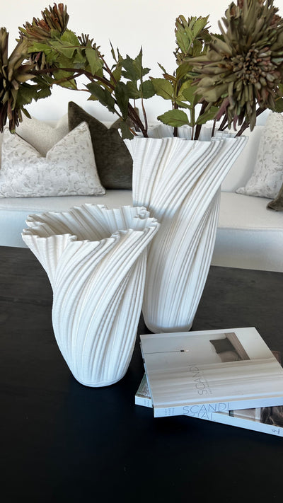 Venice tall ceramic vase - Luscious Homewares