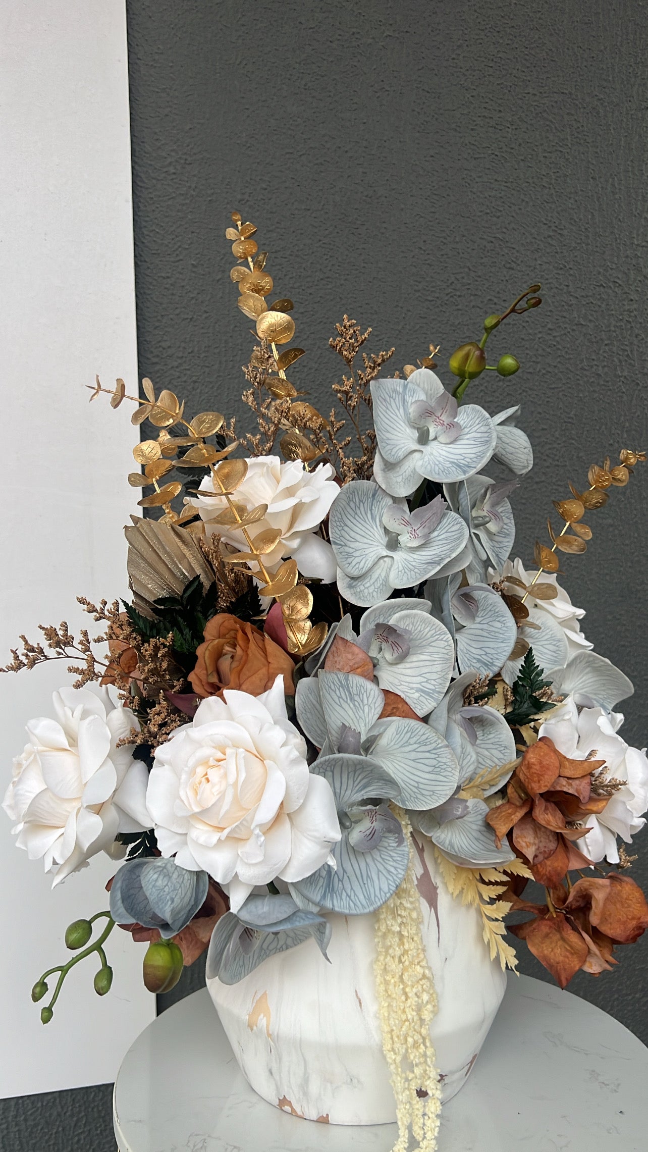Hazel bloom floral arrangement - Luscious Homewares