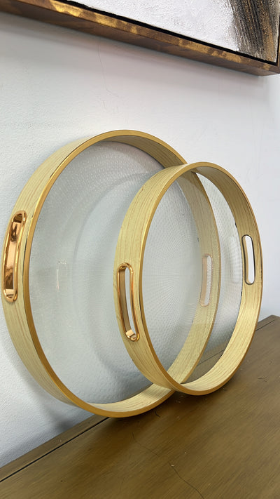 Serving tray set x2 - Luscious Homewares