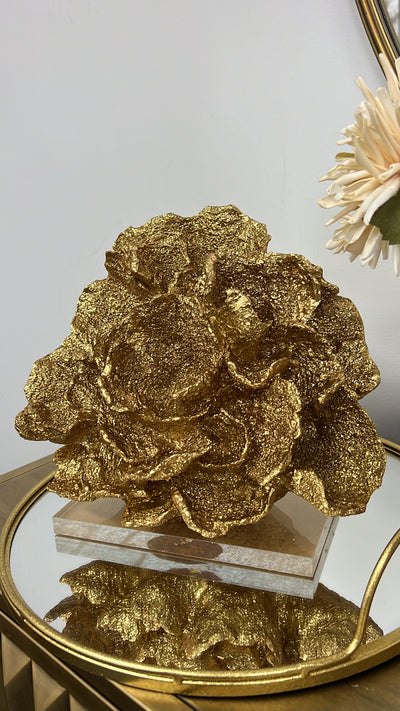 coral gold stand - Luscious Homewares