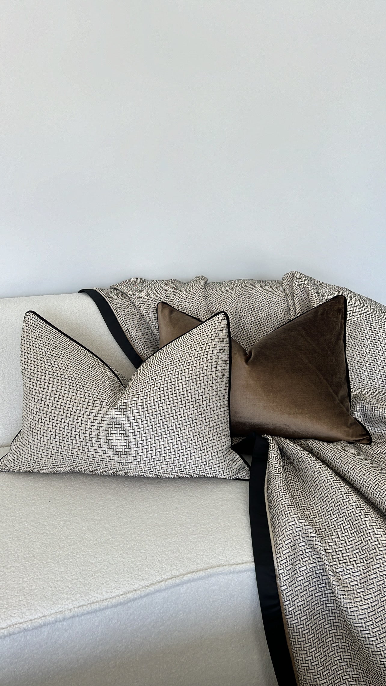 Royal luxe bronze cushion - Luscious Homewares