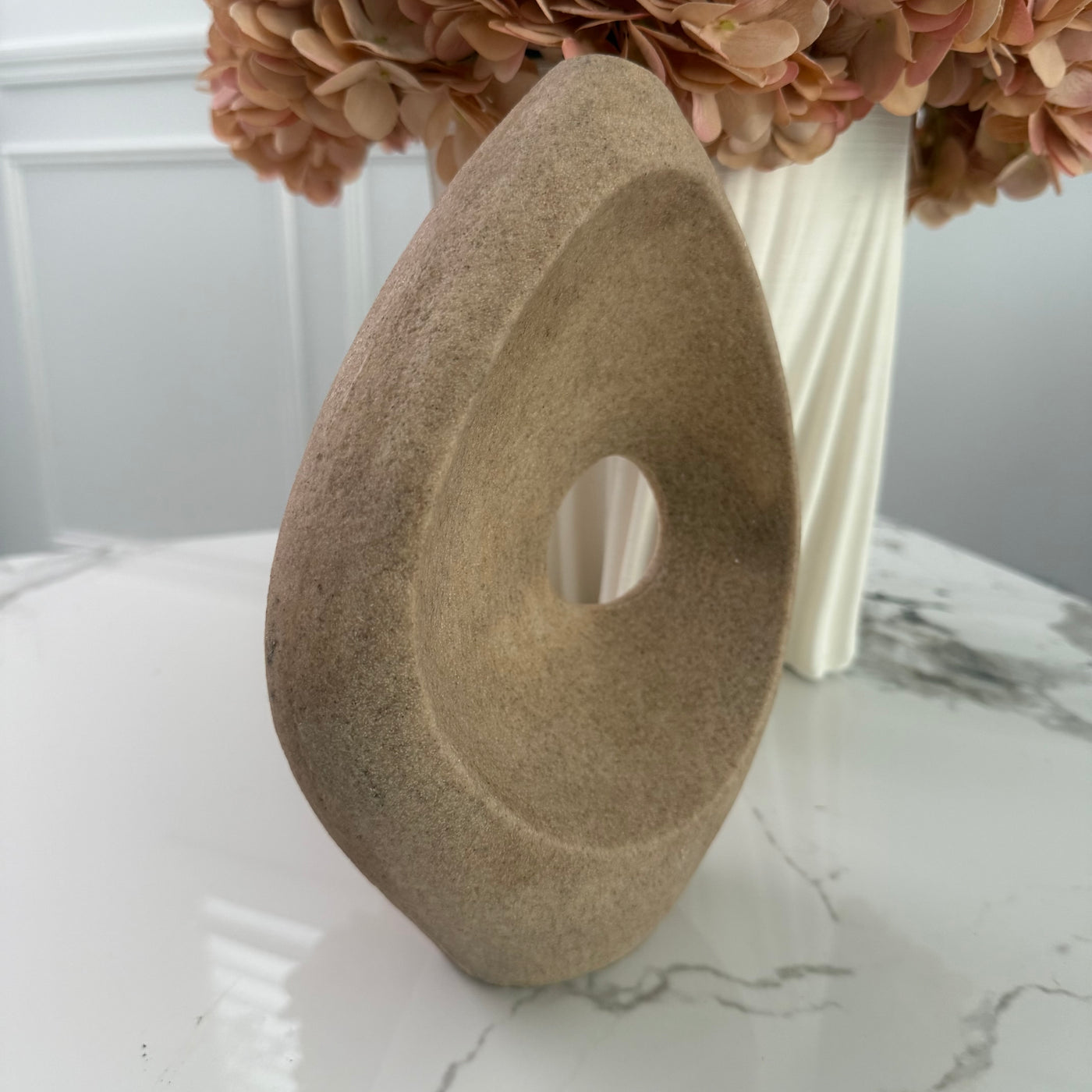 Sandstone sculpture/ vase