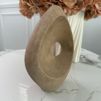 Sandstone sculpture/ vase