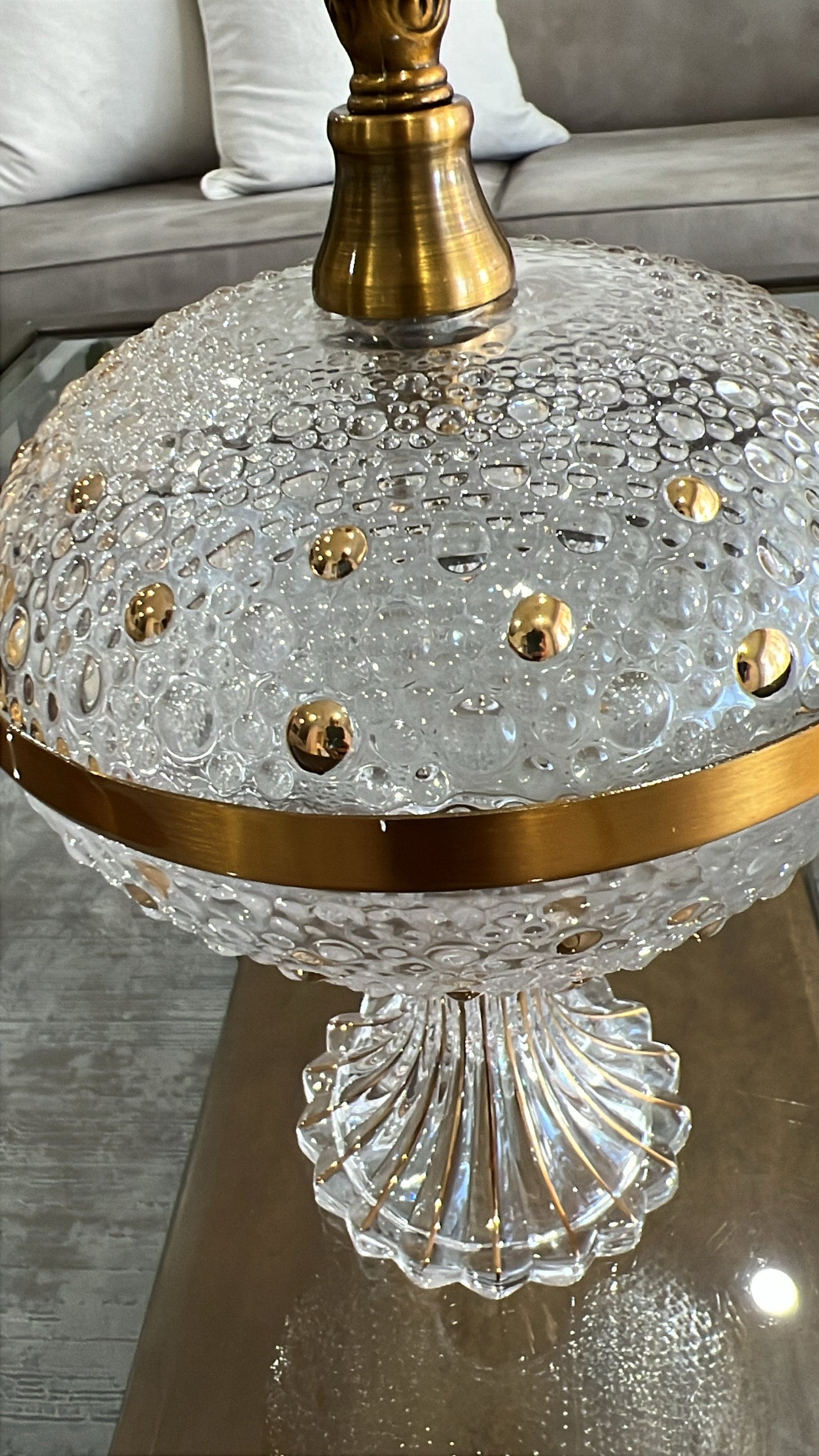 Alamir round dome Jar - Luscious Homewares