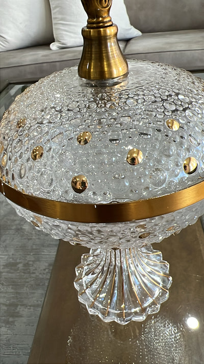 Alamir round dome Jar - Luscious Homewares