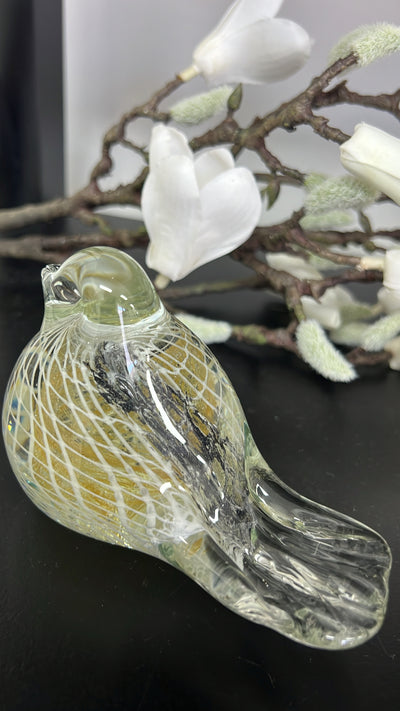 Hyde birdy clear and gold - Luscious Homewares