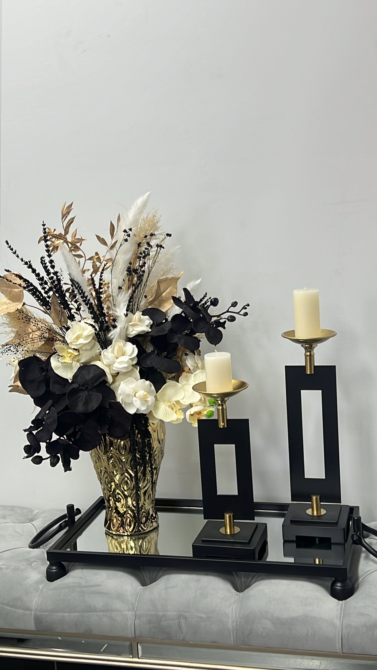 Rouh floral arrangement - Luscious Homewares