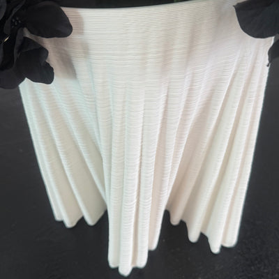 Black Hydrangeas + 3d print white vase