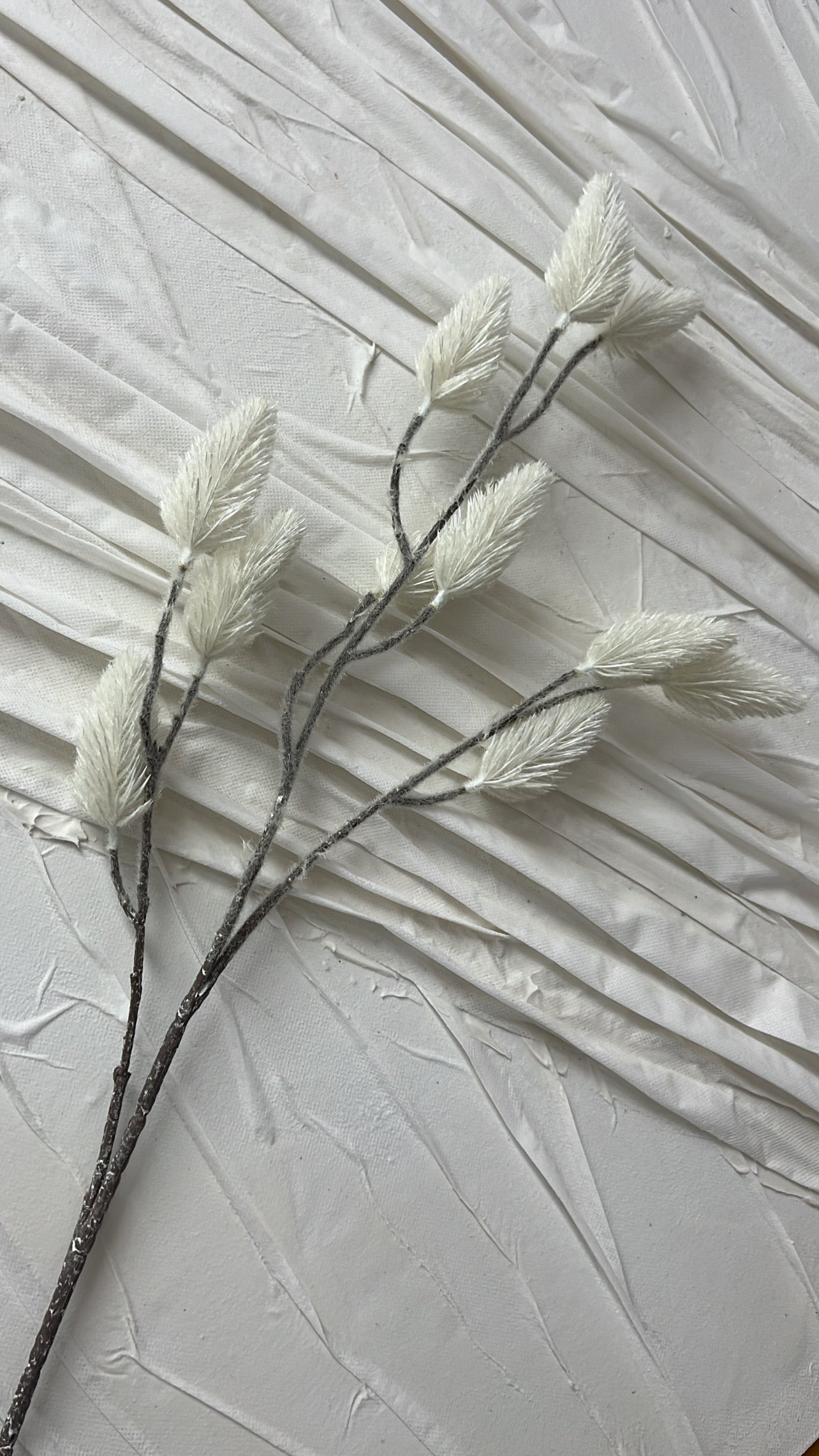 Long Bunny tail Faux stem                                 Available in 4 colours - Luscious Homewares