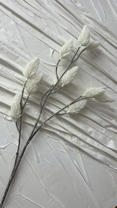 Long Bunny tail Faux stem                                 Available in 4 colours - Luscious Homewares
