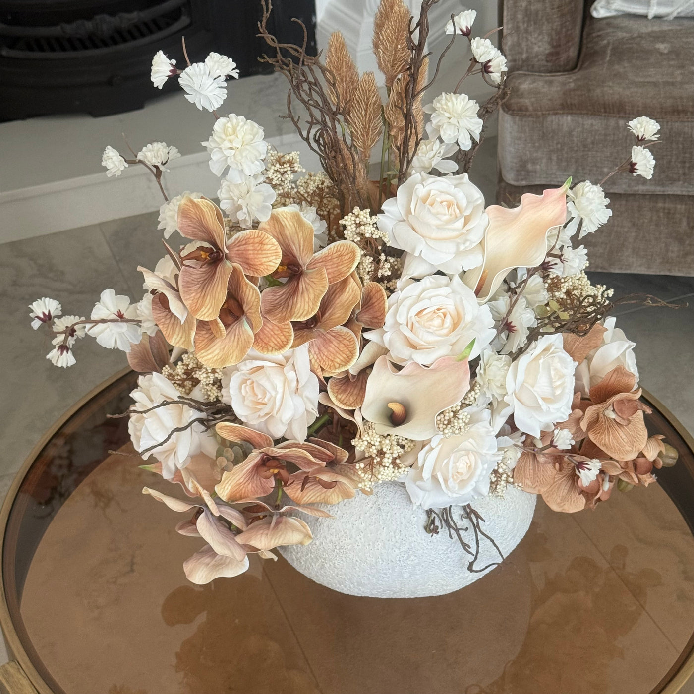 Mia flower Arrangement - Luscious Homewares