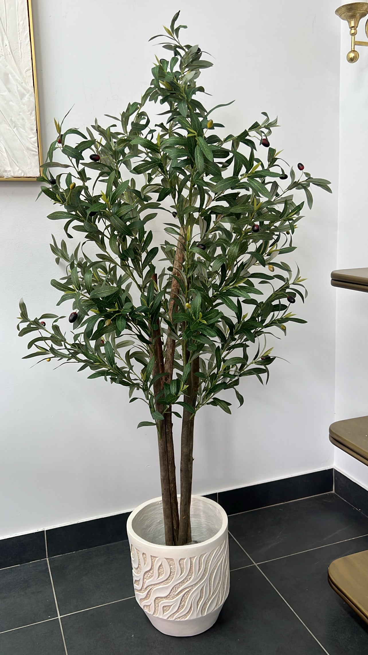 Olive tree artificial plant - Luscious Homewares