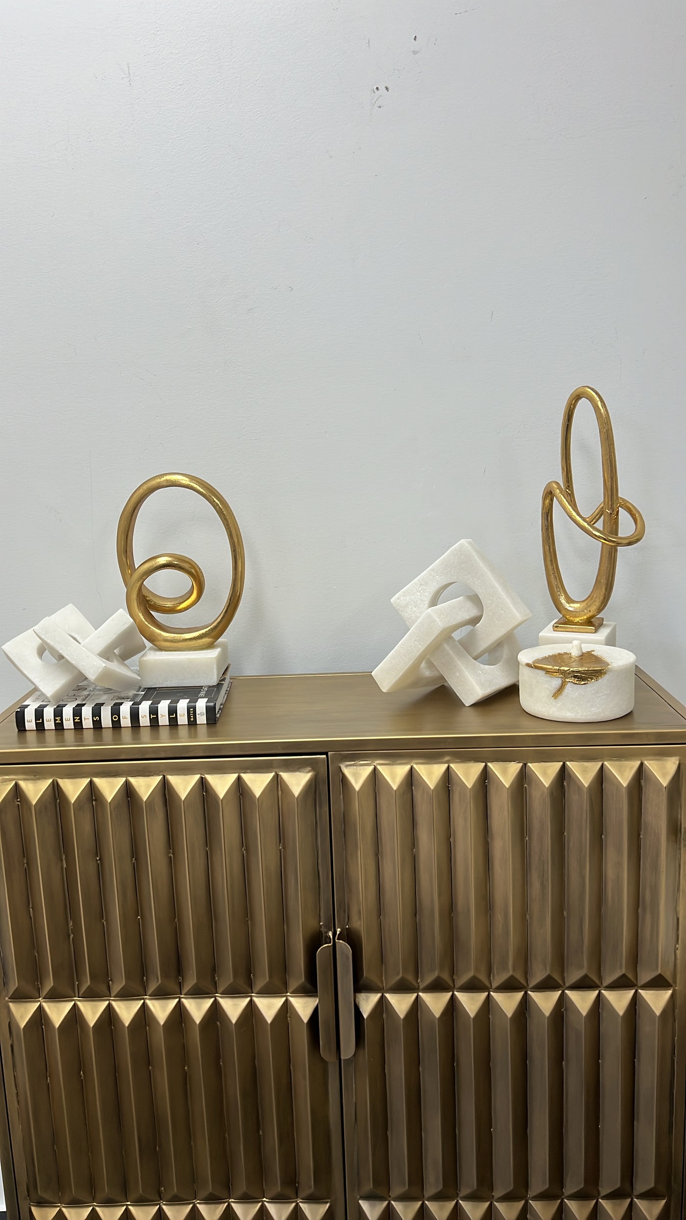 Links granite resin sculpture - Luscious Homewares