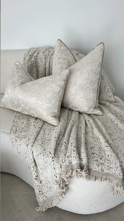 Bella nude cushion - Luscious Homewares
