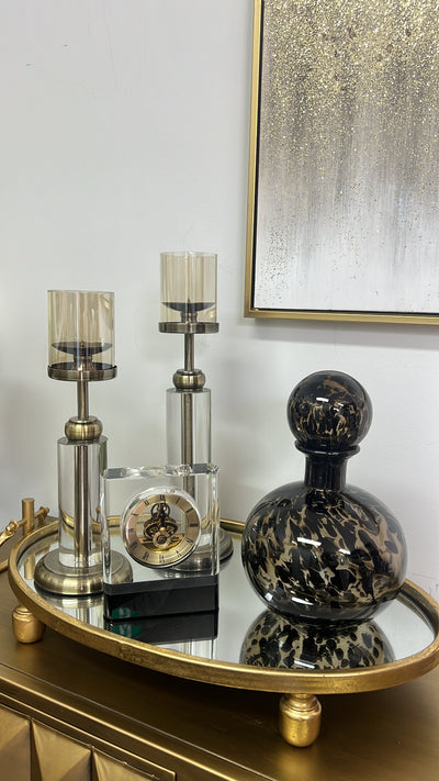 Stallion bronze candle holder - Luscious Homewares