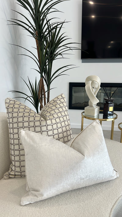 Delanie pearl cushion - Luscious Homewares
