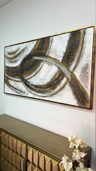 Luna Bronze frame wall art - Luscious Homewares