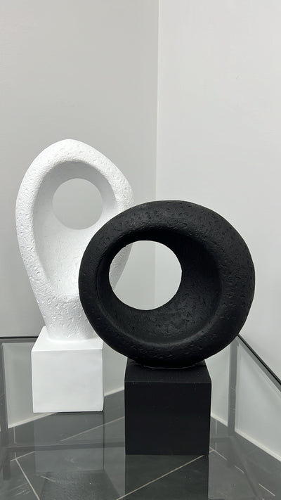 Abstract sculpture ceramic stand - Luscious Homewares