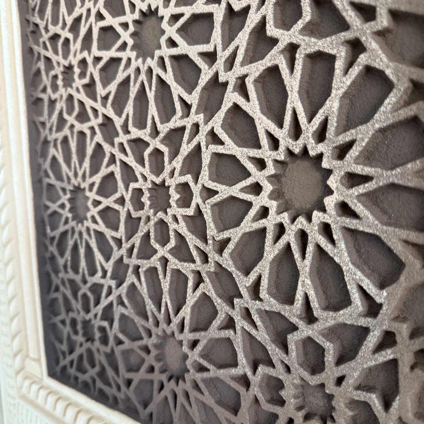 Moroccan style wall frame stone effect - Luscious Homewares