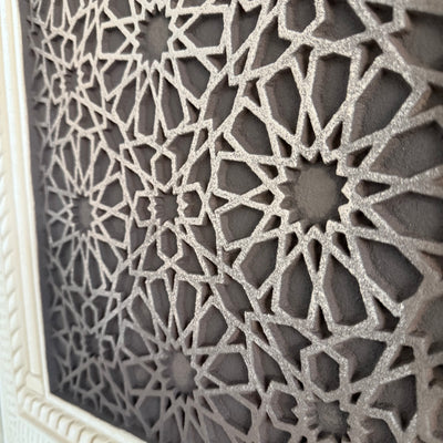 Moroccan style wall frame stone effect - Luscious Homewares