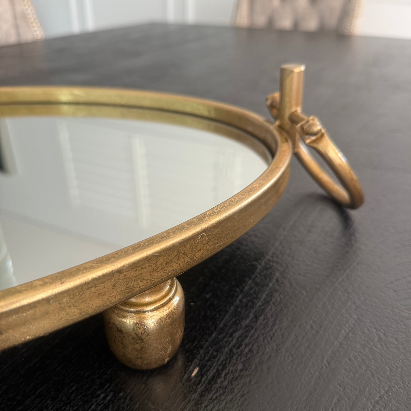 Liberty tray Oval Gold - Luscious Homewares