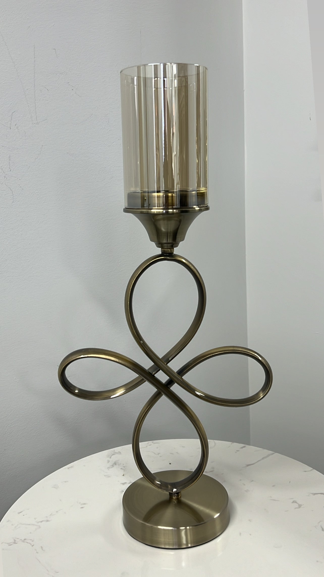 Charlene bronze Candle holder - Luscious Homewares