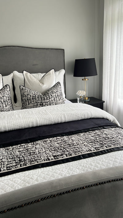 Roya Crystal glass table Lamp - Luscious Homewares