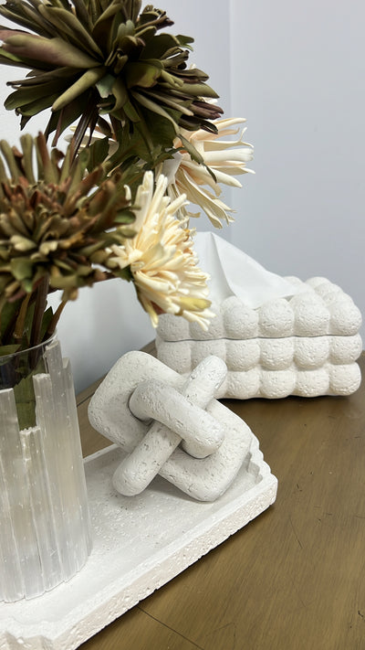Stone tissue box - Luscious Homewares