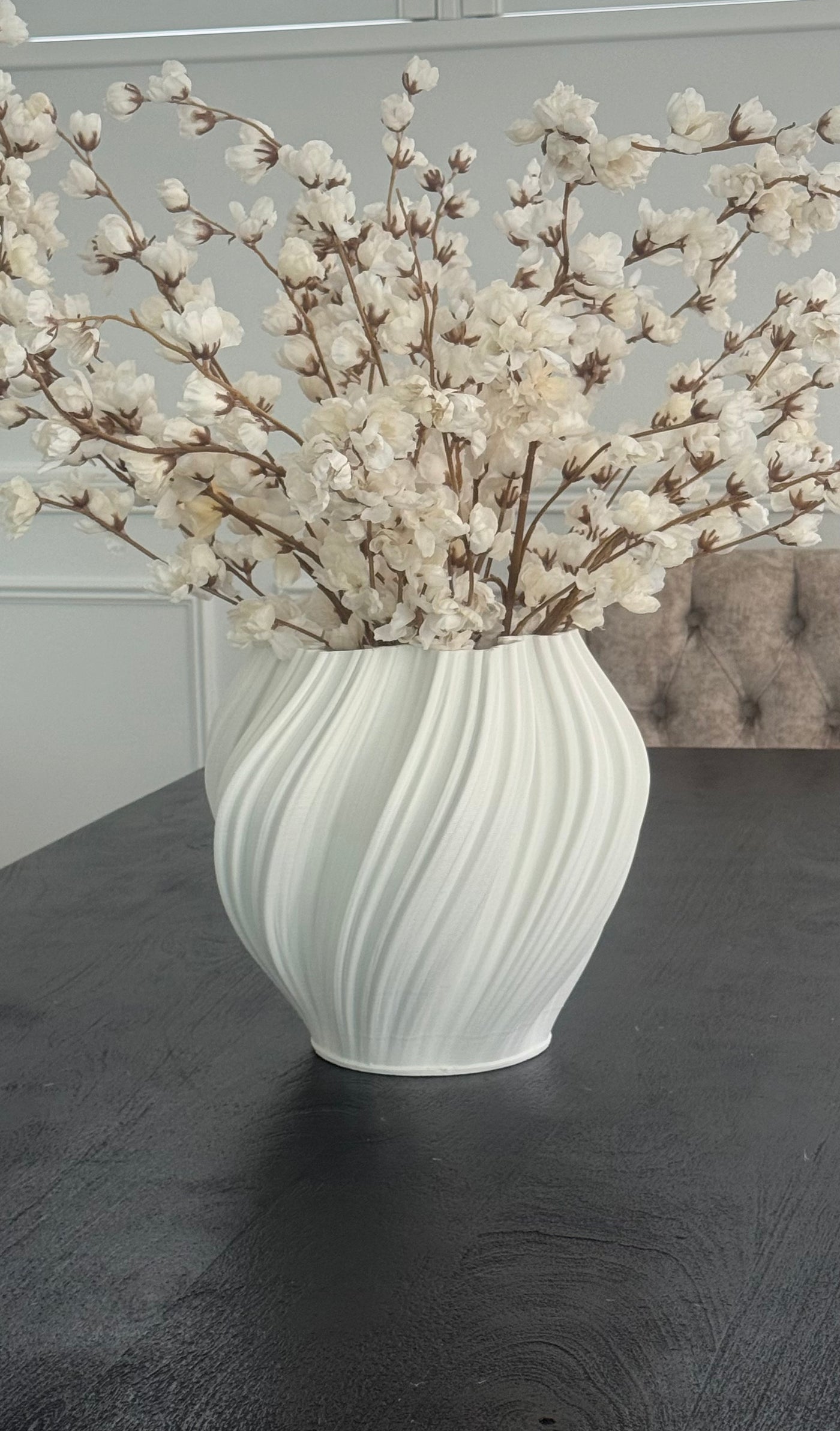La Serena 3d ceramic vase - Luscious Homewares