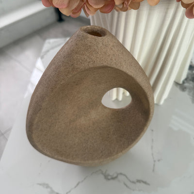 Sandstone sculpture/ vase