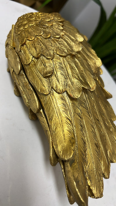 Angel gold wing box - Luscious Homewares