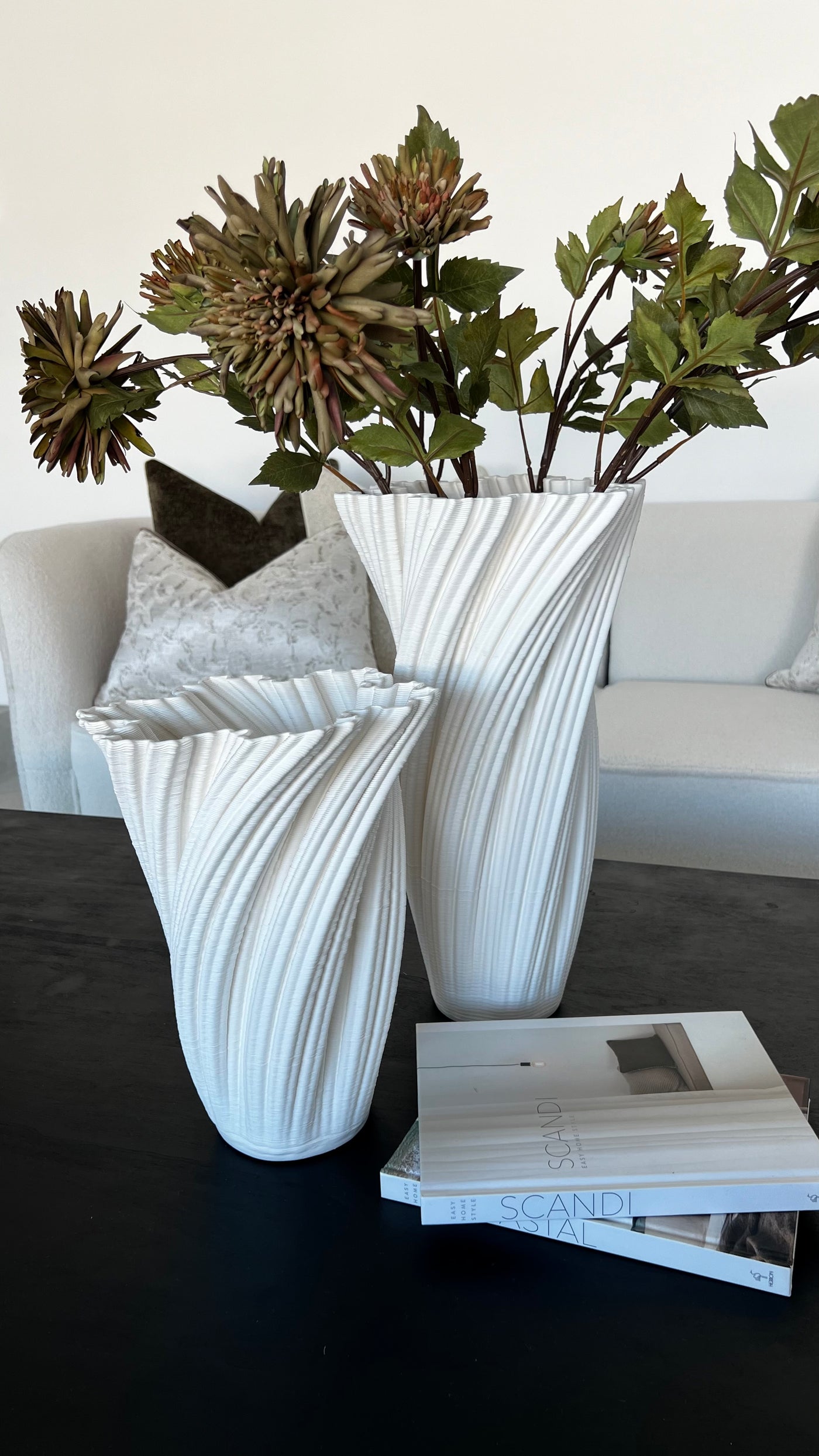 Dahlia artificial bloom stem - Luscious Homewares