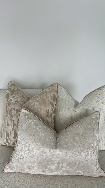 Bella nude cushion - Luscious Homewares