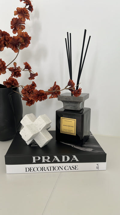 Geometric Stone sculpture - Luscious Homewares