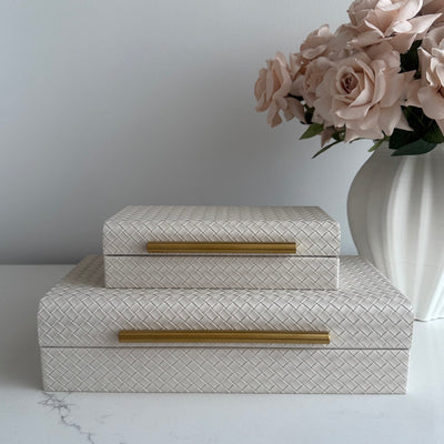 Sophia Beige decorative box