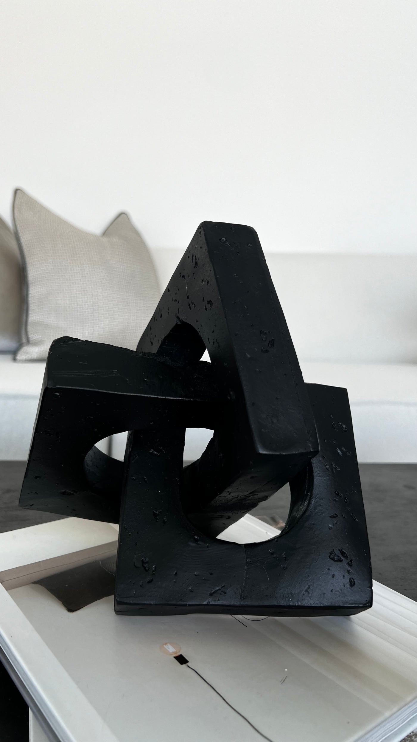 Links granite black resin - Luscious Homewares
