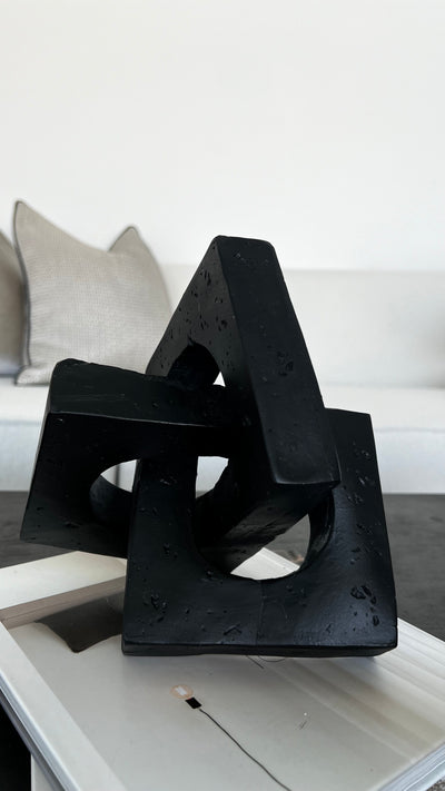 Links granite black resin - Luscious Homewares