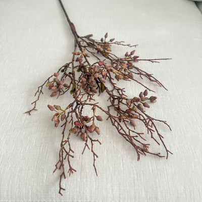 Magnolia bud real touch artificial stem - Luscious Homewares