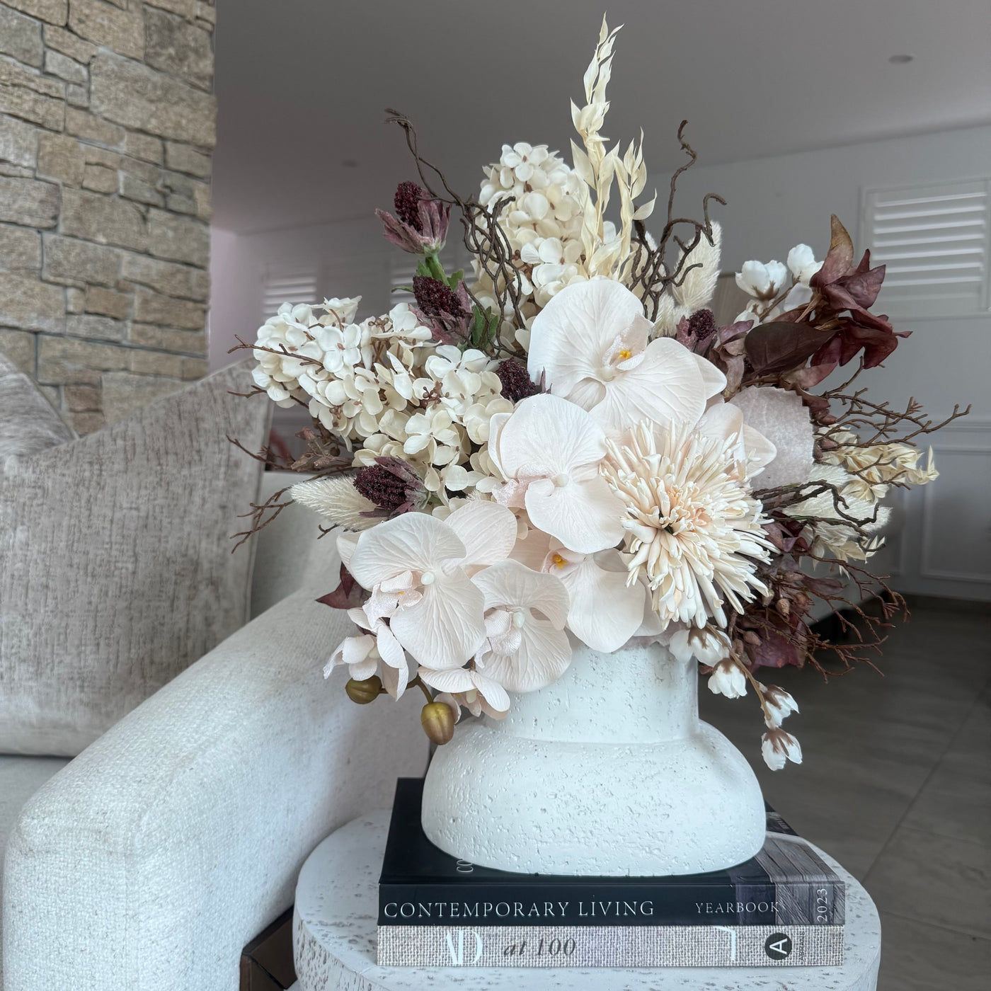 Iris Floral Arrangement - Luscious Homewares