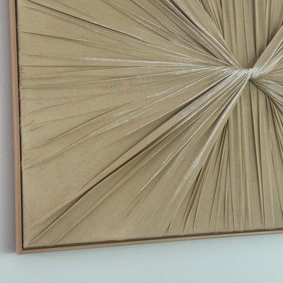 Drapery knot Canvas frame