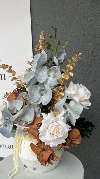 Hazel bloom floral arrangement - Luscious Homewares