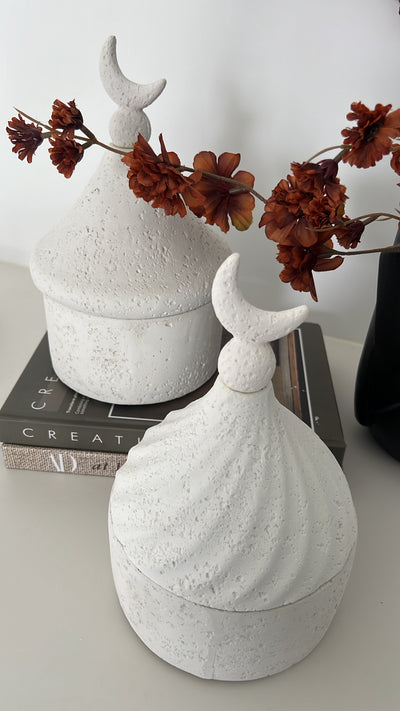 Moroccan stone dish domes - Luscious Homewares