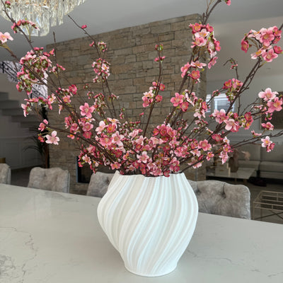 Pink Cherry blossom branch 120 cm stem - Luscious Homewares