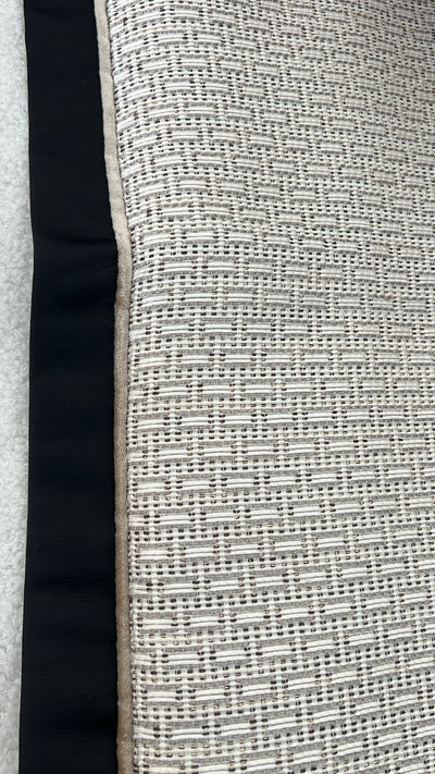 Zell champagne luxury throw 140x220cm - Luscious Homewares