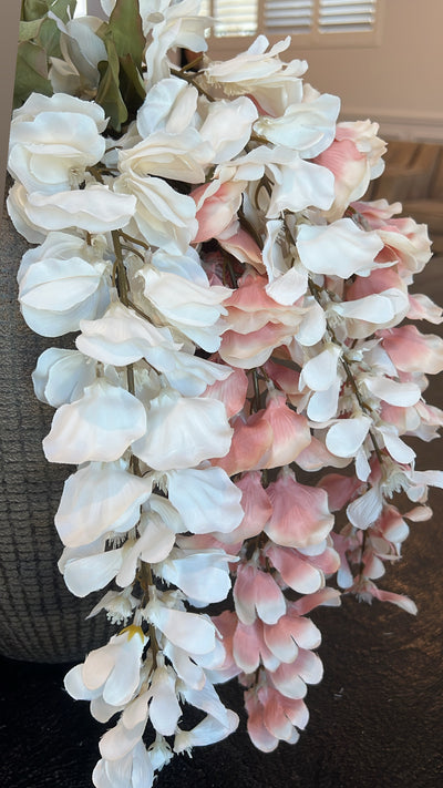 Wisteria artificial stem                                 Available in 3 colours - Luscious Homewares