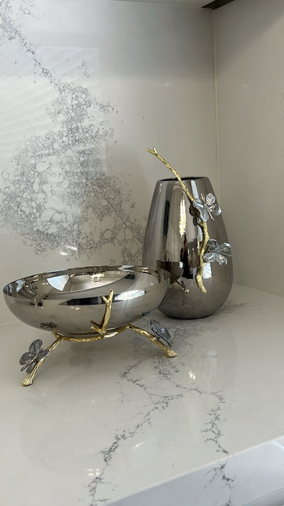 Butterfly serving / decrotive bowl - Luscious Homewares