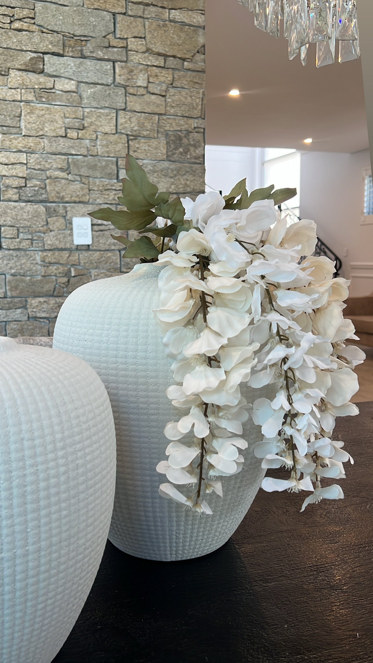 Wisteria artificial stem                                 Available in 3 colours - Luscious Homewares