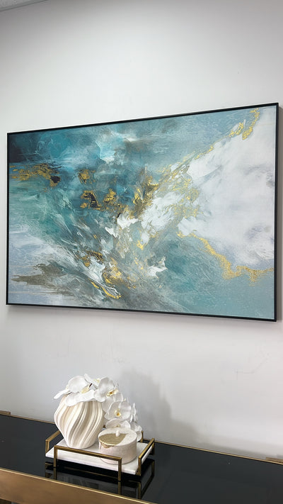 Arctic sea wall art frame - Luscious Homewares