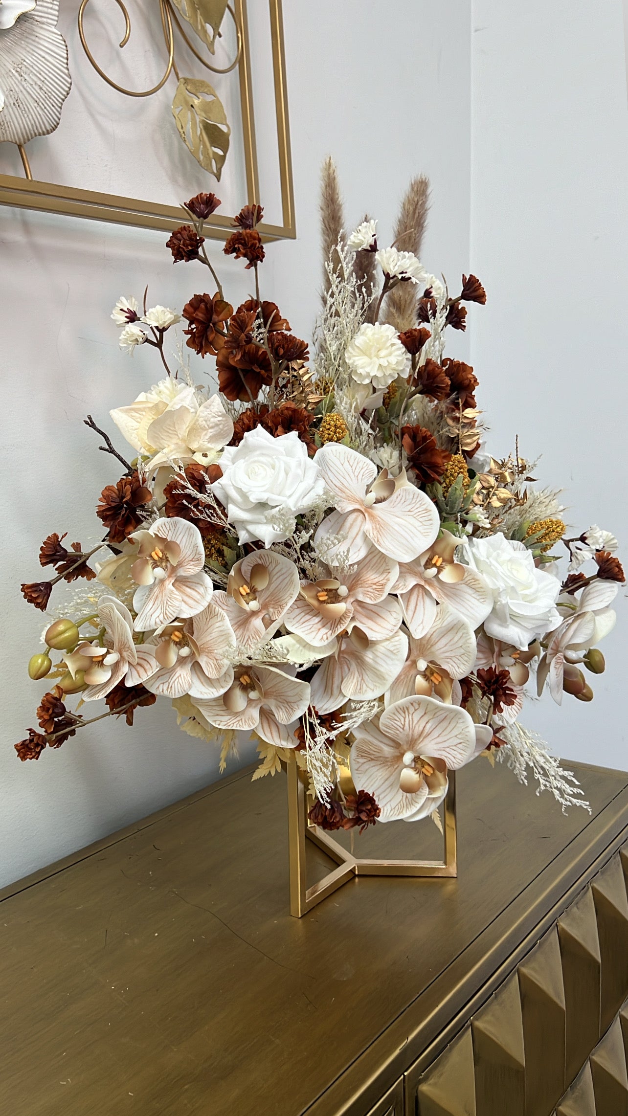 Gentle touch floral arrangement - Luscious Homewares