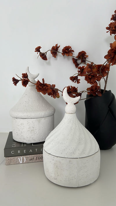 Moroccan stone dish domes - Luscious Homewares